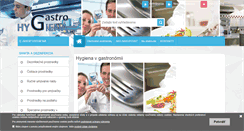 Desktop Screenshot of gastrohygiena.sk